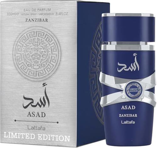 Lattafa Asad Zanzibar Limited Edition Eau de Parfum 100ml for Men